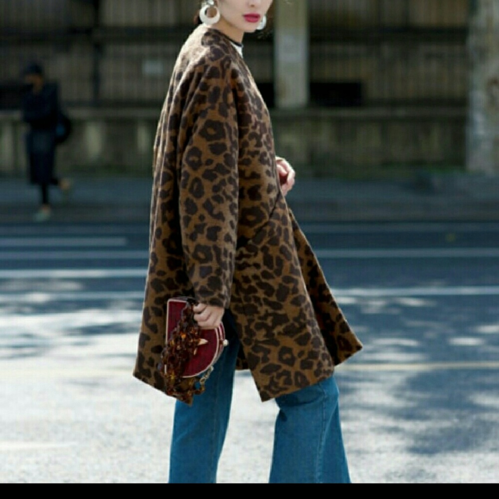 Leopard Topper Coat  Host Pick
